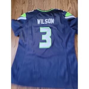 Nike Seattle Seahawks Russell Wilson #3 NFL Football Jersey girls large 14